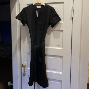 Brand new sample dress black modal